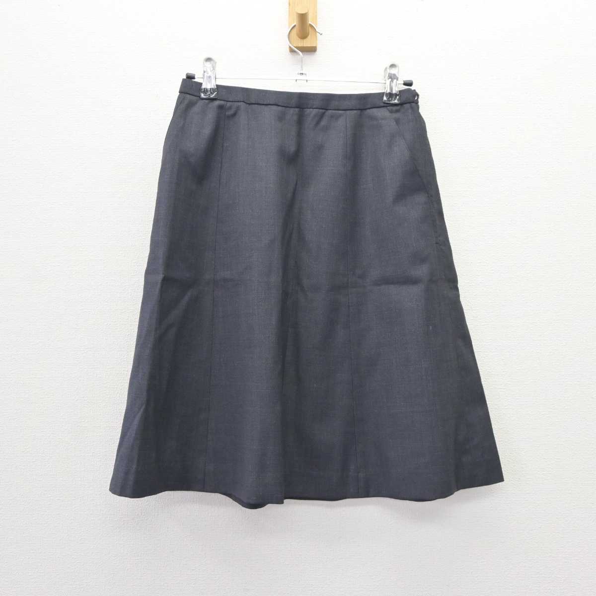 【中古】 事務服 女子制服 5点 (ブラウス・スカート) sf065183