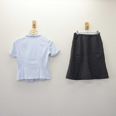 【中古】 事務服 女子制服 3点 (ブラウス・スカート) sf065186