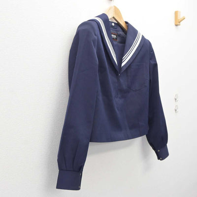 【中古】愛知県 美里中学校 女子制服 1点 (セーラー服) sf065193