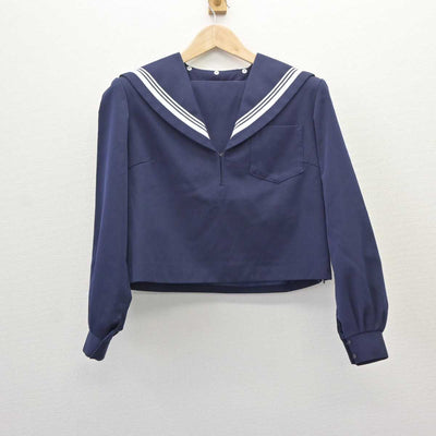 【中古】愛知県 美里中学校 女子制服 2点 (セーラー服・スカート) sf065194