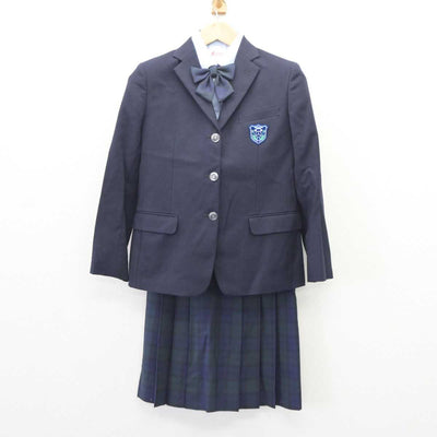 【中古】東京都 トキワ松学園中学校 女子制服 4点 (ブレザー・シャツ・スカート) sf065197