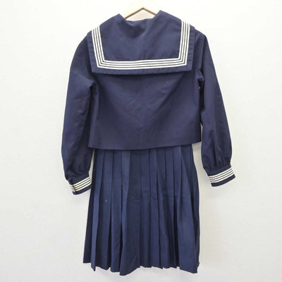 【中古】宮城県 常盤木学園高等学校 女子制服 3点 (セーラー服・スカート) sf065201