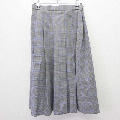 【中古】広島県 七尾中学校 女子制服 5点 (ブレザー・ニット・シャツ・スカート) sf065207