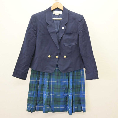 【中古】東京都 北豊島中学校・高等学校 女子制服 4点 (ブレザー・ベスト・スカート) sf065224