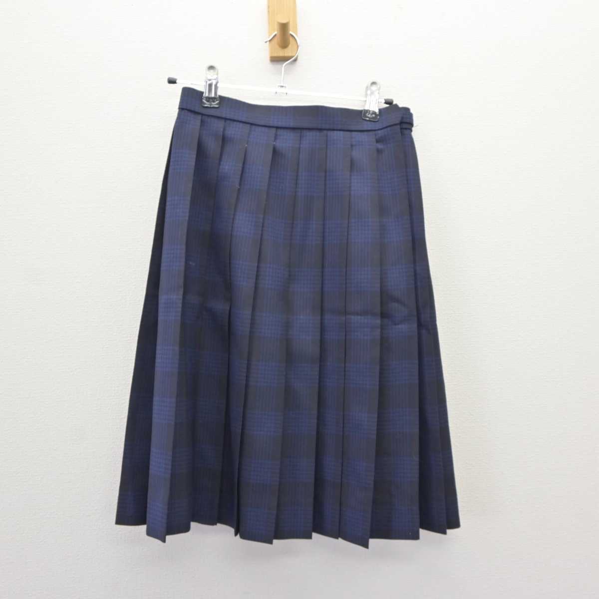 【中古】長崎県 長崎日本大学高等学校 女子制服 3点 (シャツ・スカート) sf065234