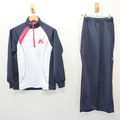 【中古】長崎県 長崎日本大学高等学校 女子制服 2点 (ジャージ 上・ジャージ 下) sf065236