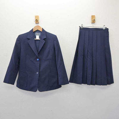 【中古】埼玉県 十二月田中学校 女子制服 3点 (ブレザー・スカート) sf065246