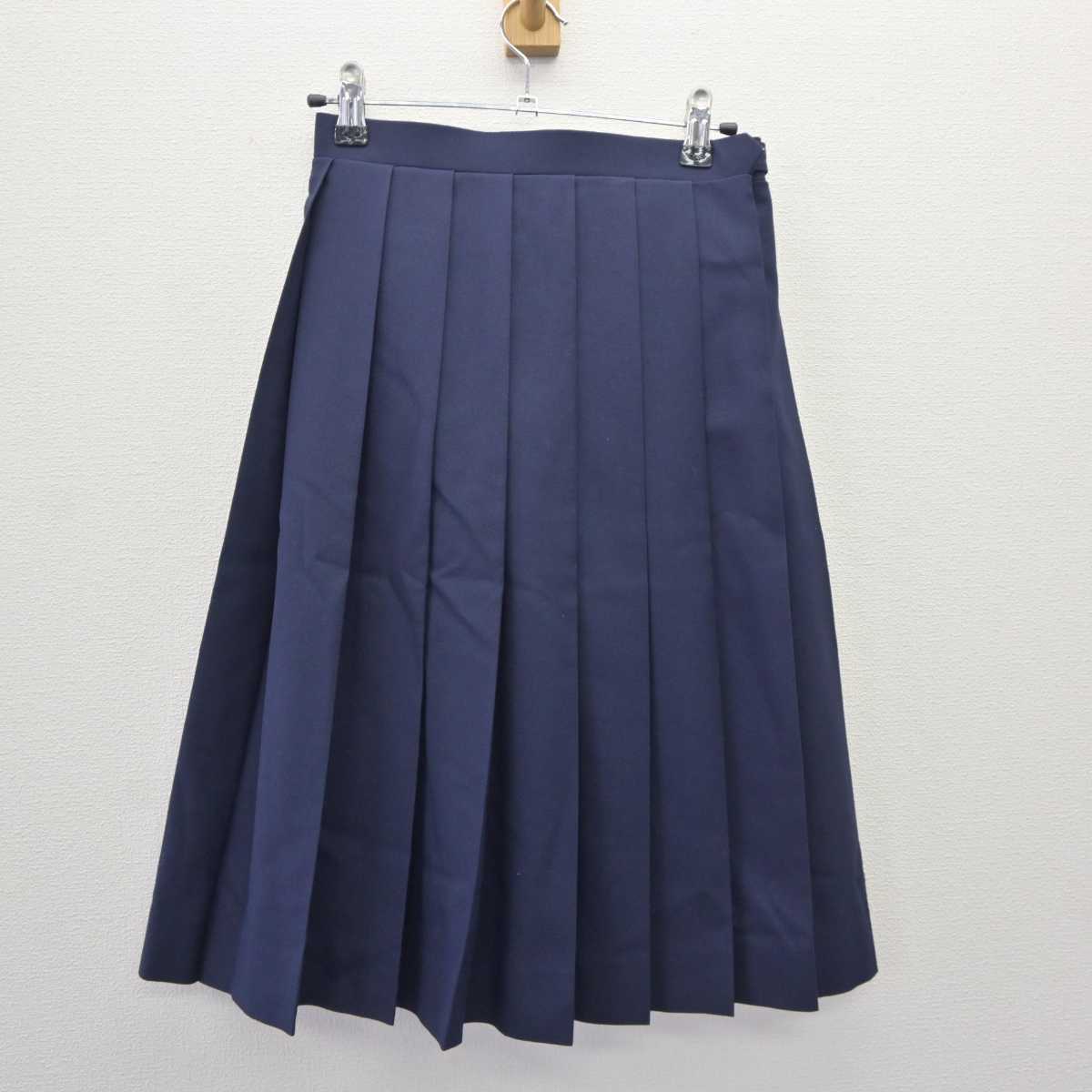 【中古】埼玉県 十二月田中学校 女子制服 3点 (ブレザー・スカート) sf065246