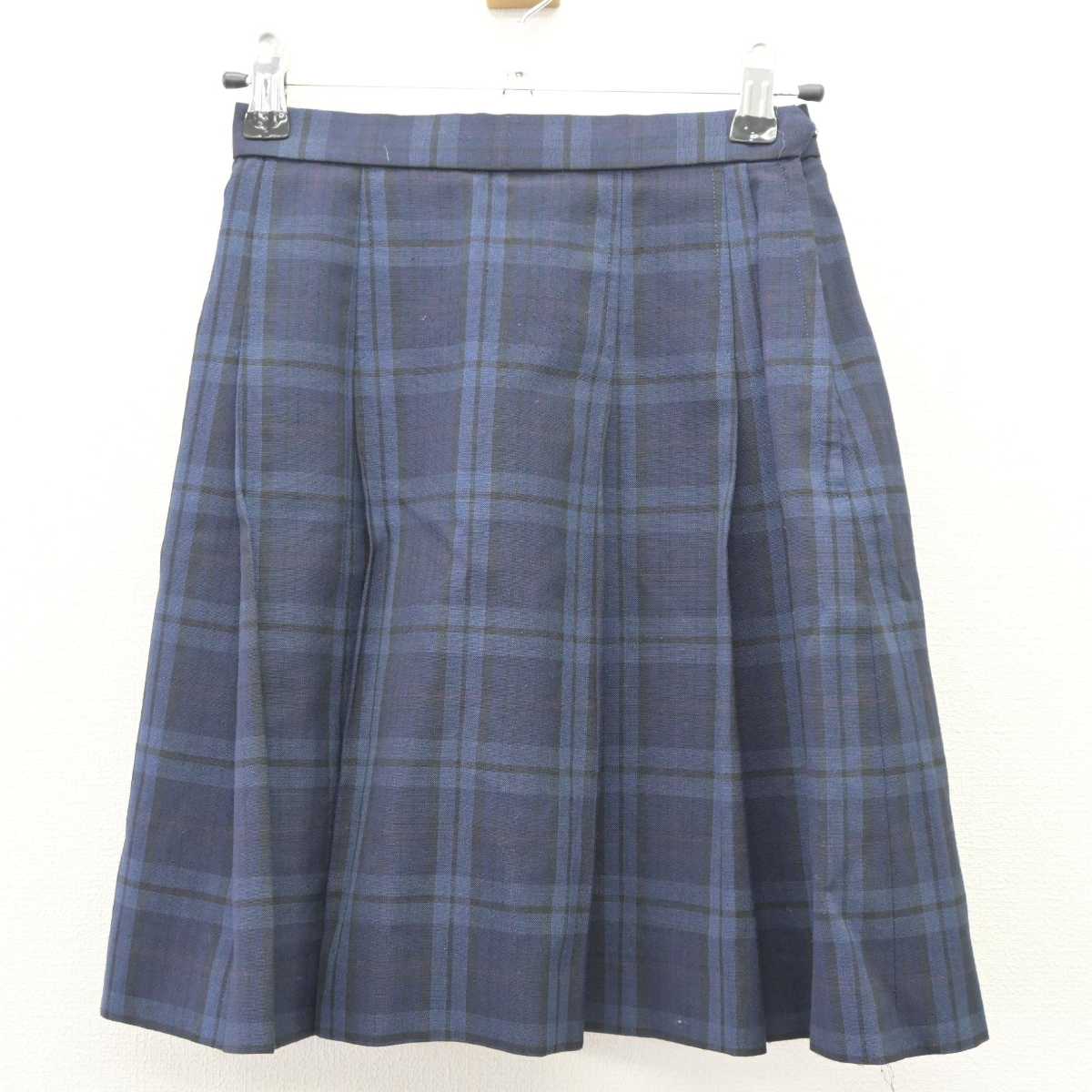 【中古】京都府 京都市立西ノ京中学校 女子制服 3点 (シャツ・スカート) sf065260