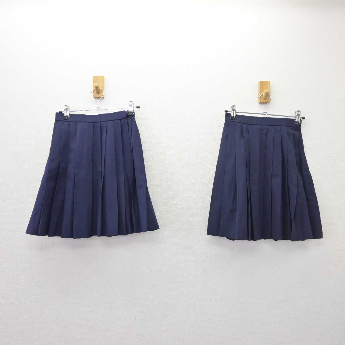 【中古】大阪府 夕陽丘高等学校 女子制服 2点 (スカート) sf065267