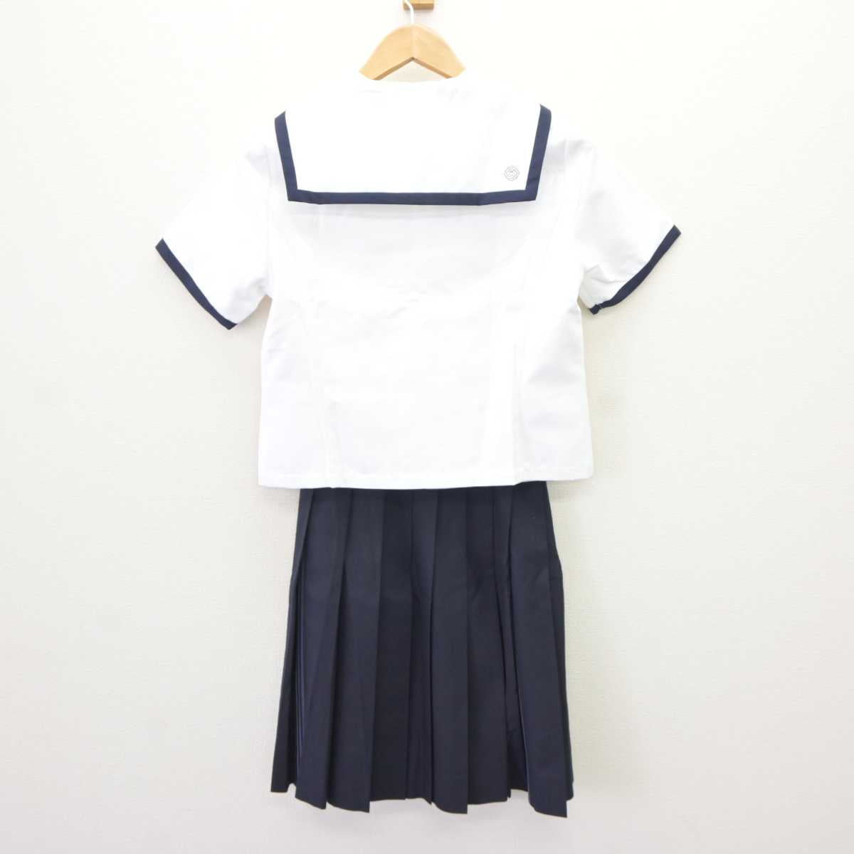 【中古】大阪府 大阪信愛学院高等学校 女子制服 4点 (ブラウス・スカート) sf065277