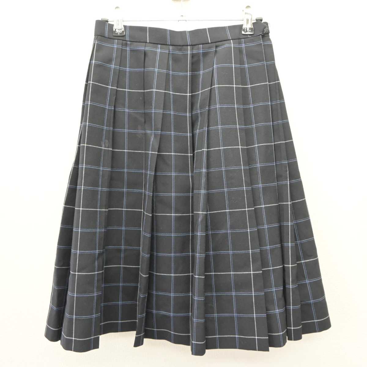 【中古】東京都 日野市立第二中学校 女子制服 2点 (ベスト・スカート) sf065283