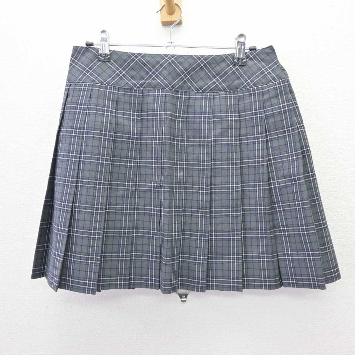 【中古】福島県 福島工業高等専門学校 女子制服 2点 (スカート・スカート) sf065286