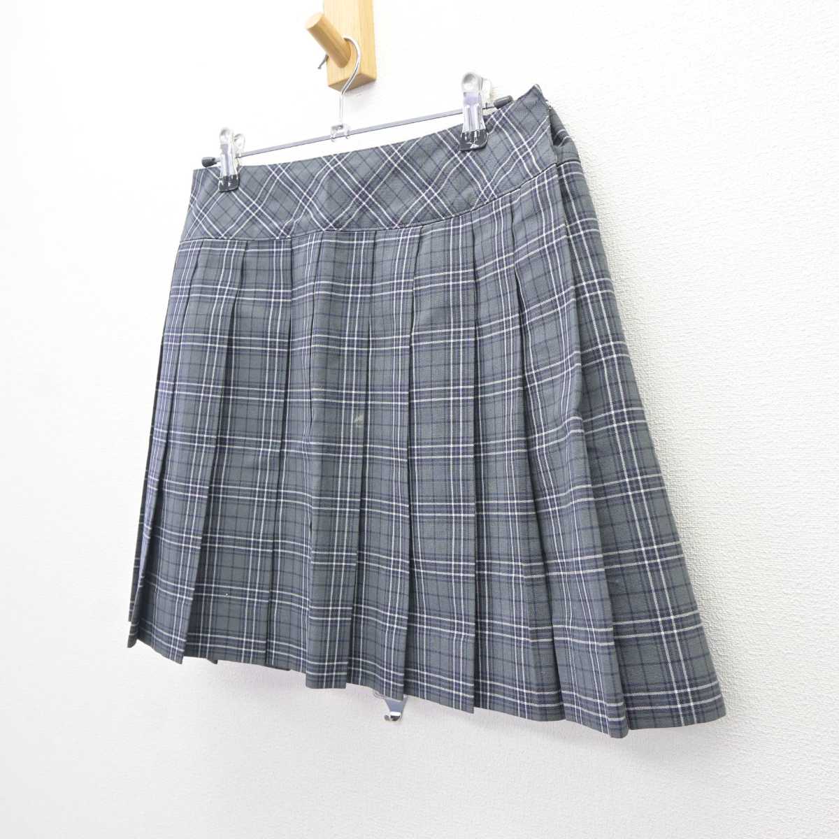 【中古】福島県 福島工業高等専門学校 女子制服 2点 (スカート・スカート) sf065286