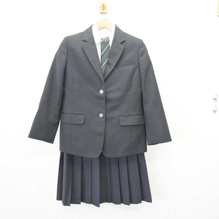 【中古】神奈川県 中川中学校 女子制服 4点 (ブレザー・シャツ・スカート) sf065290 | 中古制服通販パレイド