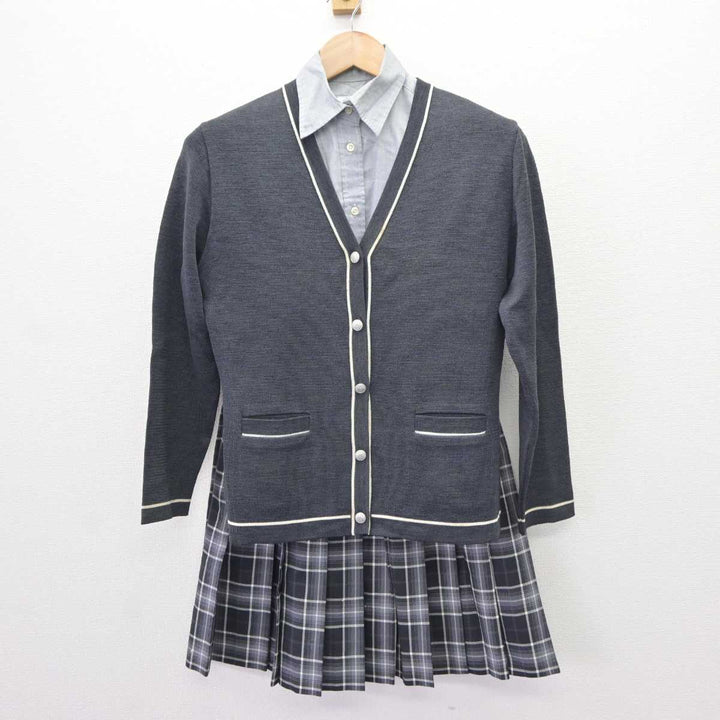 中古】兵庫県 神戸龍谷中学校高等学校 女子制服 6点 (ブレザー
