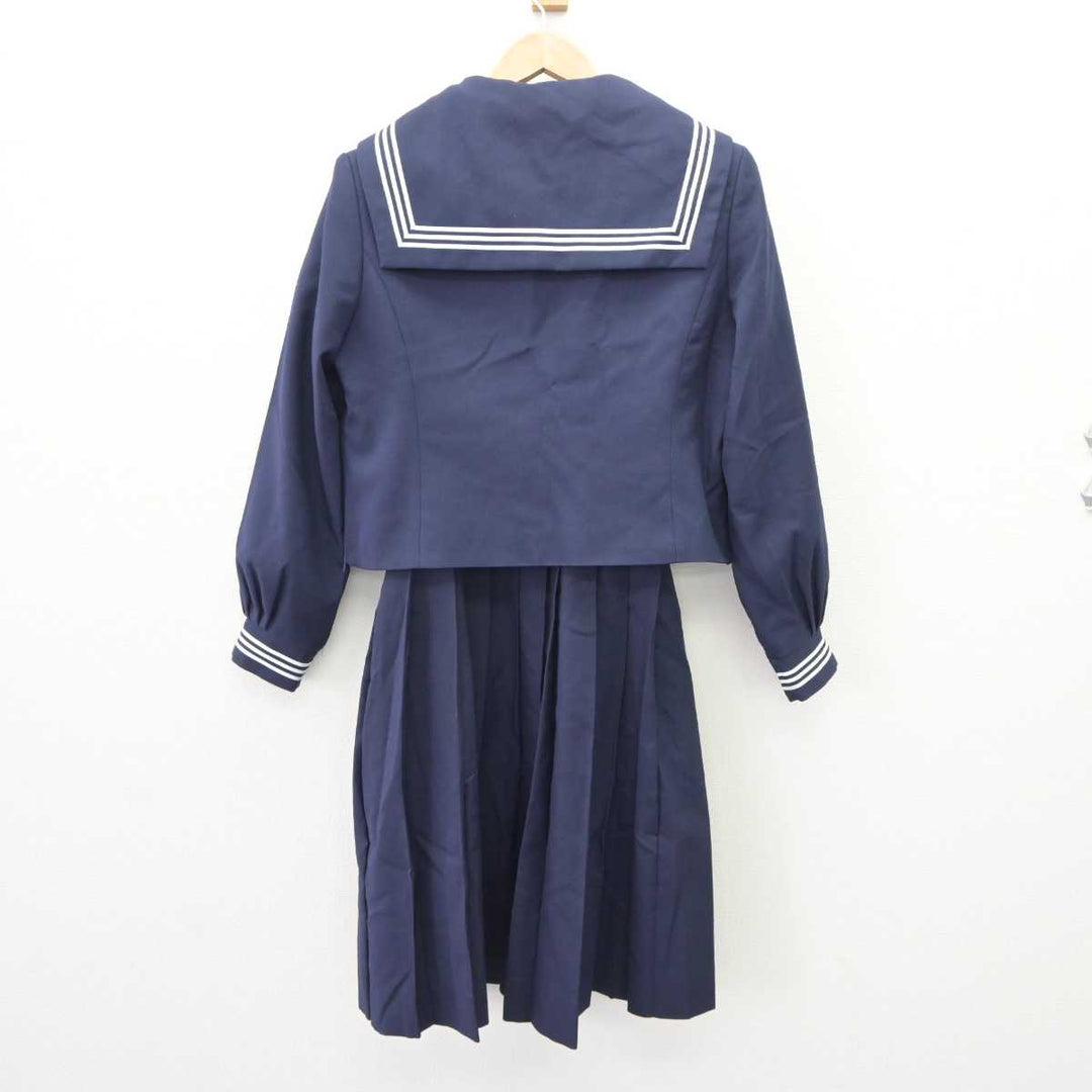 セーラー服2枚 ジャンパースカート2枚セット 3ラインセーラー冬夏服 ジャンパースカート＊JR0258