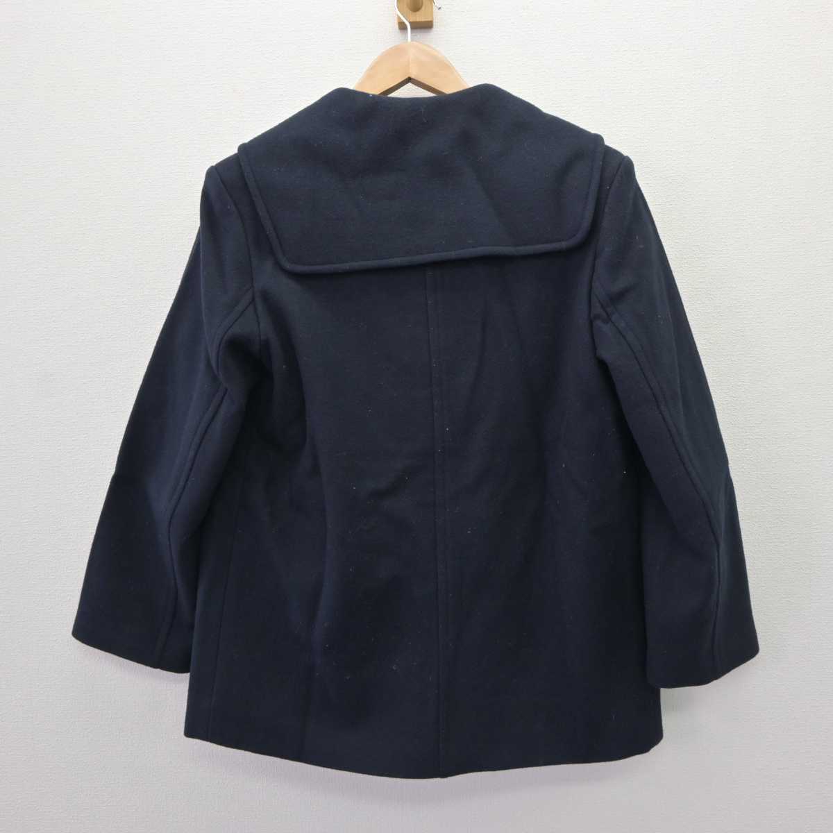 【中古】愛知県 聖霊中学校・聖霊高等学校 女子制服 1点 (コート) sf065322