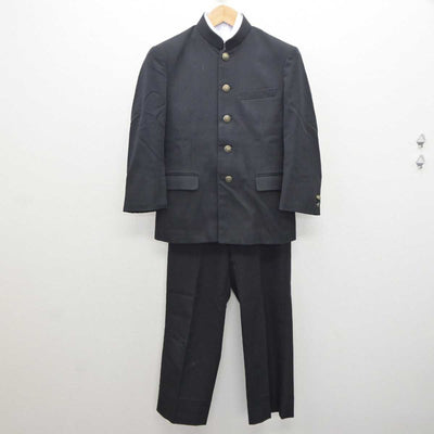 【中古】兵庫県 三木中学校 男子制服 3点 (学ラン・シャツ・ズボン) sf065357