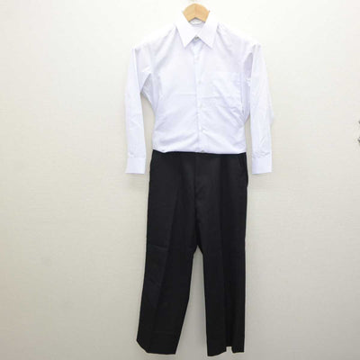 【中古】兵庫県 三木中学校 男子制服 3点 (学ラン・シャツ・ズボン) sf065357