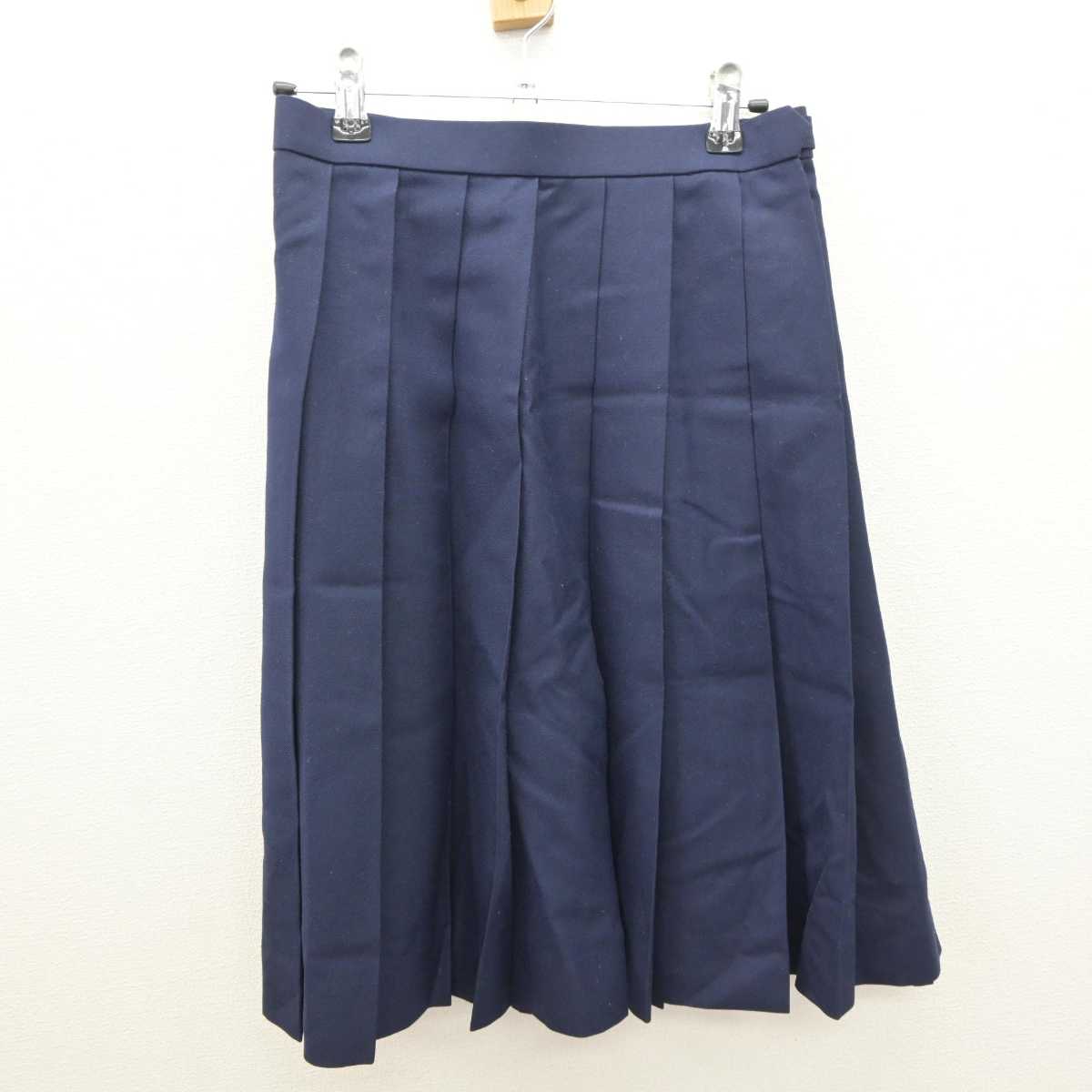 【中古】新潟県 羽茂高等学校 女子制服 6点 (ブレザー・シャツ・スカート) sf065379