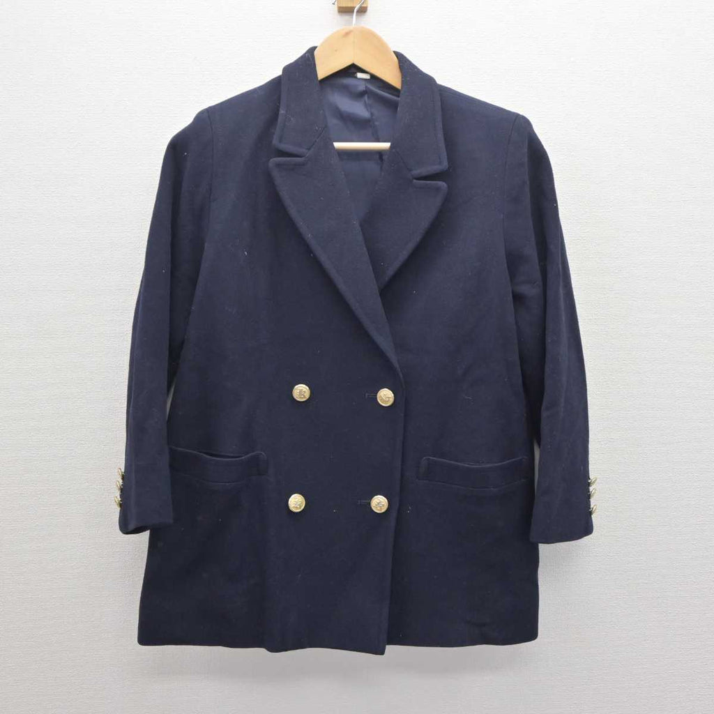 【中古】神奈川県 鎌倉女学院中学校高等学校 女子制服 1点 (コート) sf065384