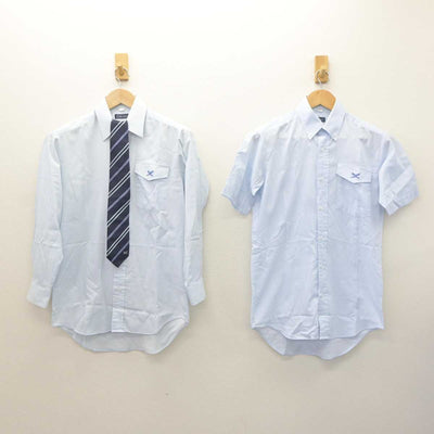 【中古】神奈川県 逗子開成中学校･高等学校 男子制服 3点 (シャツ・シャツ) sf065387