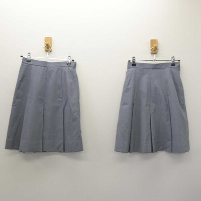 【中古】東京都 国際基督教大学高等学校 女子制服 4点 (シャツ・スカート) sf065394