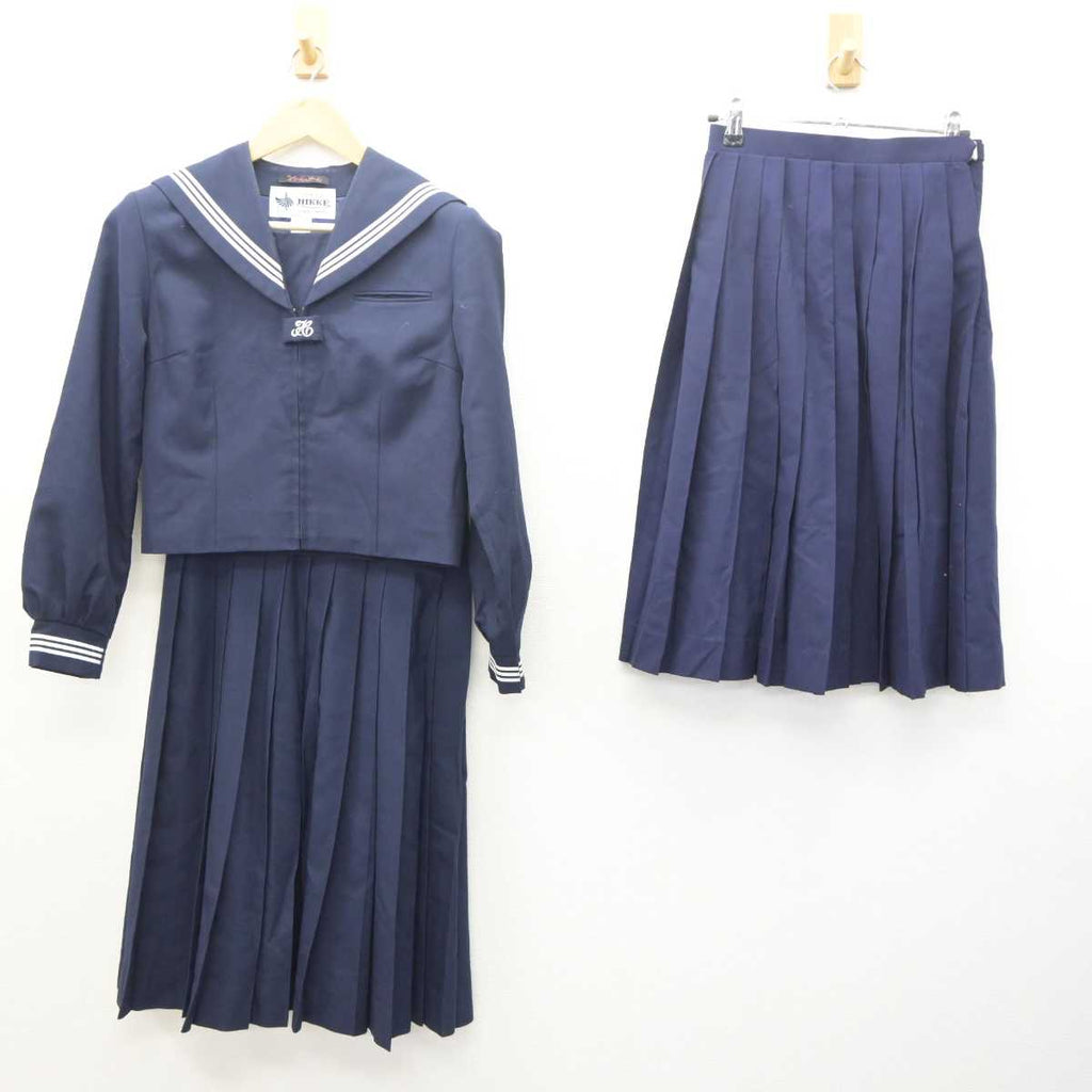 【中古】千葉県 野田市立南部中学校 女子制服 3点 (セーラー服・スカート・スカート) sf065404 | 中古制服通販パレイド