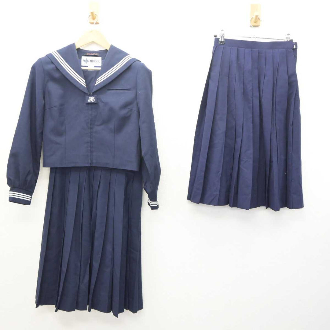 中古】千葉県 野田市立南部中学校 女子制服 3点 (セーラー服・スカート・スカート) sf065404 | 中古制服通販パレイド