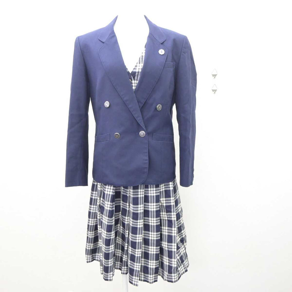 【中古】宮城県 聖和学園高等学校 女子制服 4点 (ブレザー・ベスト・スカート) sf065412 | 中古制服通販パレイド