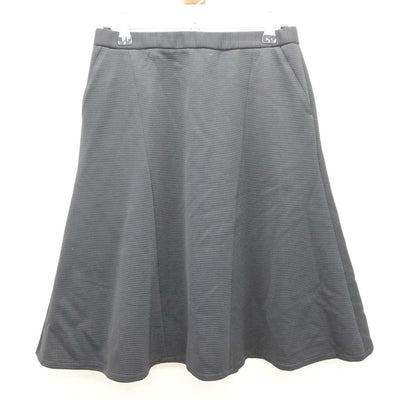 【中古】 事務服 女子制服 4点 (ベスト・シャツ・スカート) sf065417