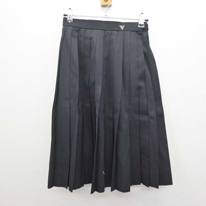 中古】 学校名不明 女子制服 3点 (セーラー服・スカート 中古】 学校名不明 女子制服 3点 (セーラー服・スカート