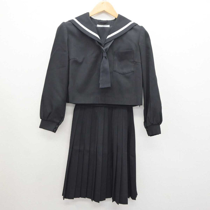 中古】北海道 留萌中学校 女子制服 3点 (セーラー服・スカート) sf065486 | 中古制服通販パレイド