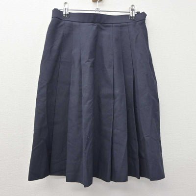 【中古】福岡県 筑紫丘高等学校 女子制服 3点 (シャツ・スカート) sf065493