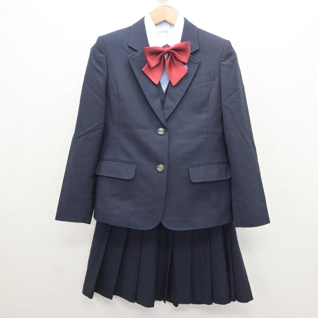 【中古】埼玉県 浦和実業学園高等学校 女子制服 7点 (ブレザー・ベスト・シャツ・スカート) sf065522 | 中古制服通販パレイド