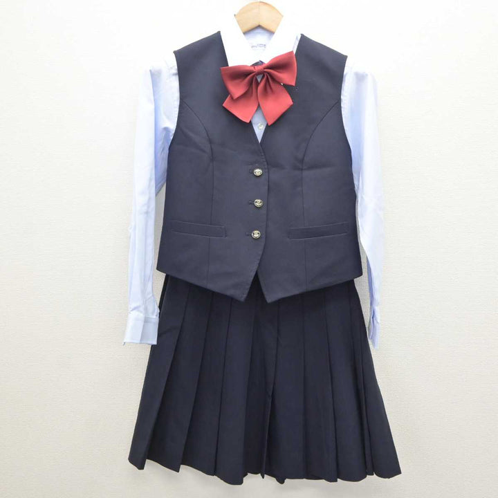 中古】埼玉県 浦和実業学園高等学校 女子制服 7点 (ブレザー・ベスト・シャツ・スカート) sf065522 | 中古制服通販パレイド