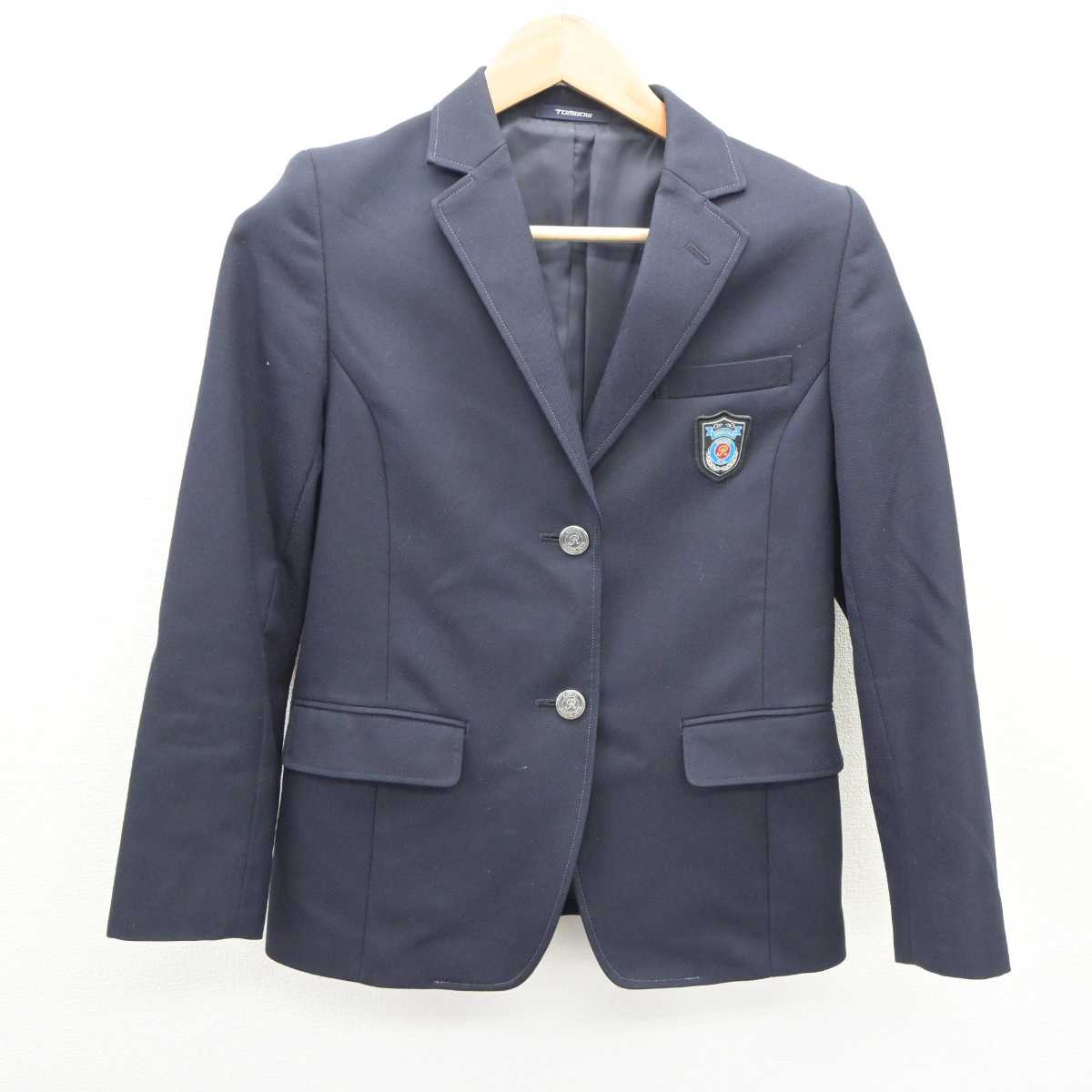 【中古】北海道 北海道留萌高等学校 女子制服 2点 (ブレザー・スカート) sf065534