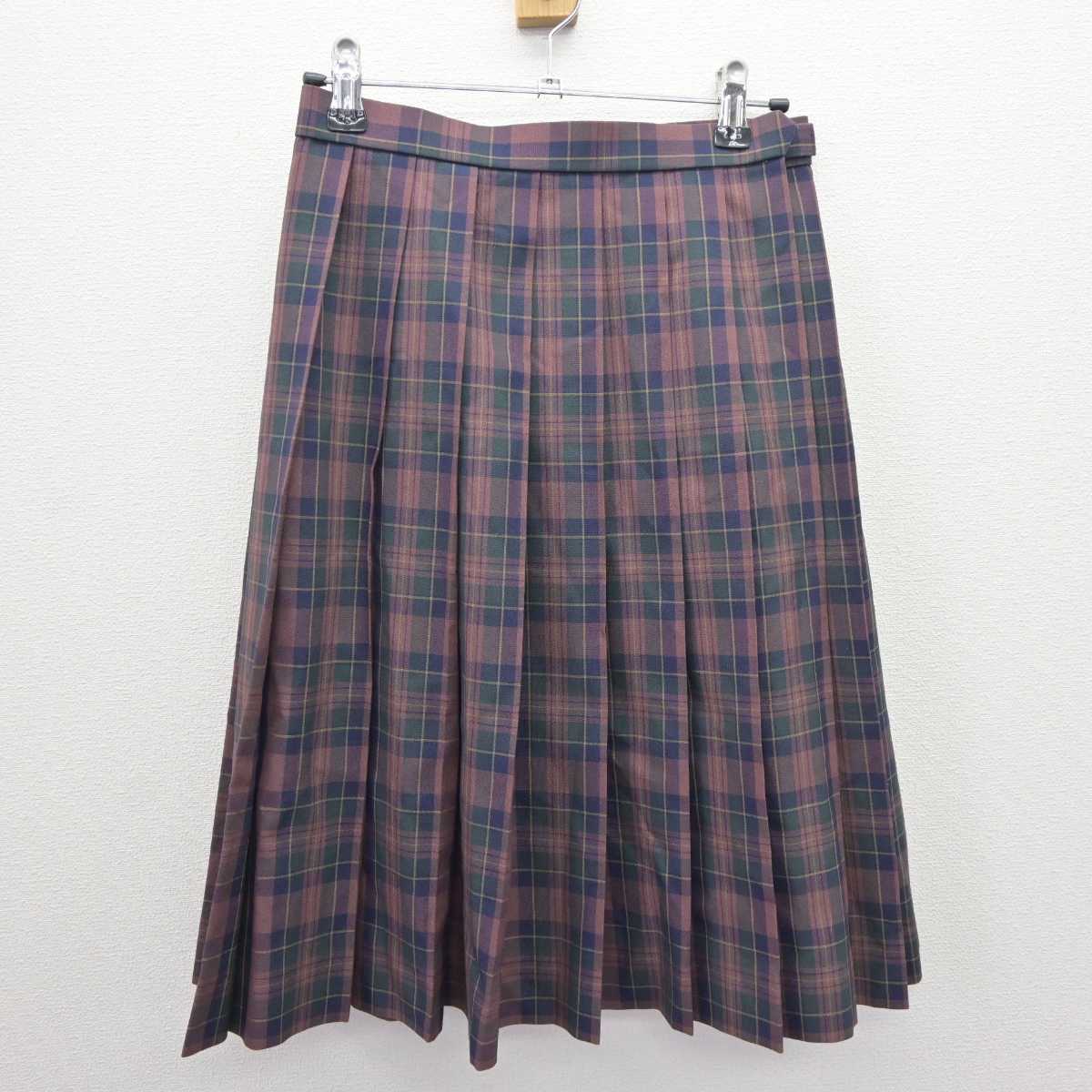 【中古】広島県 尾道市立美木中学校 女子制服 1点 (スカート) sf065551