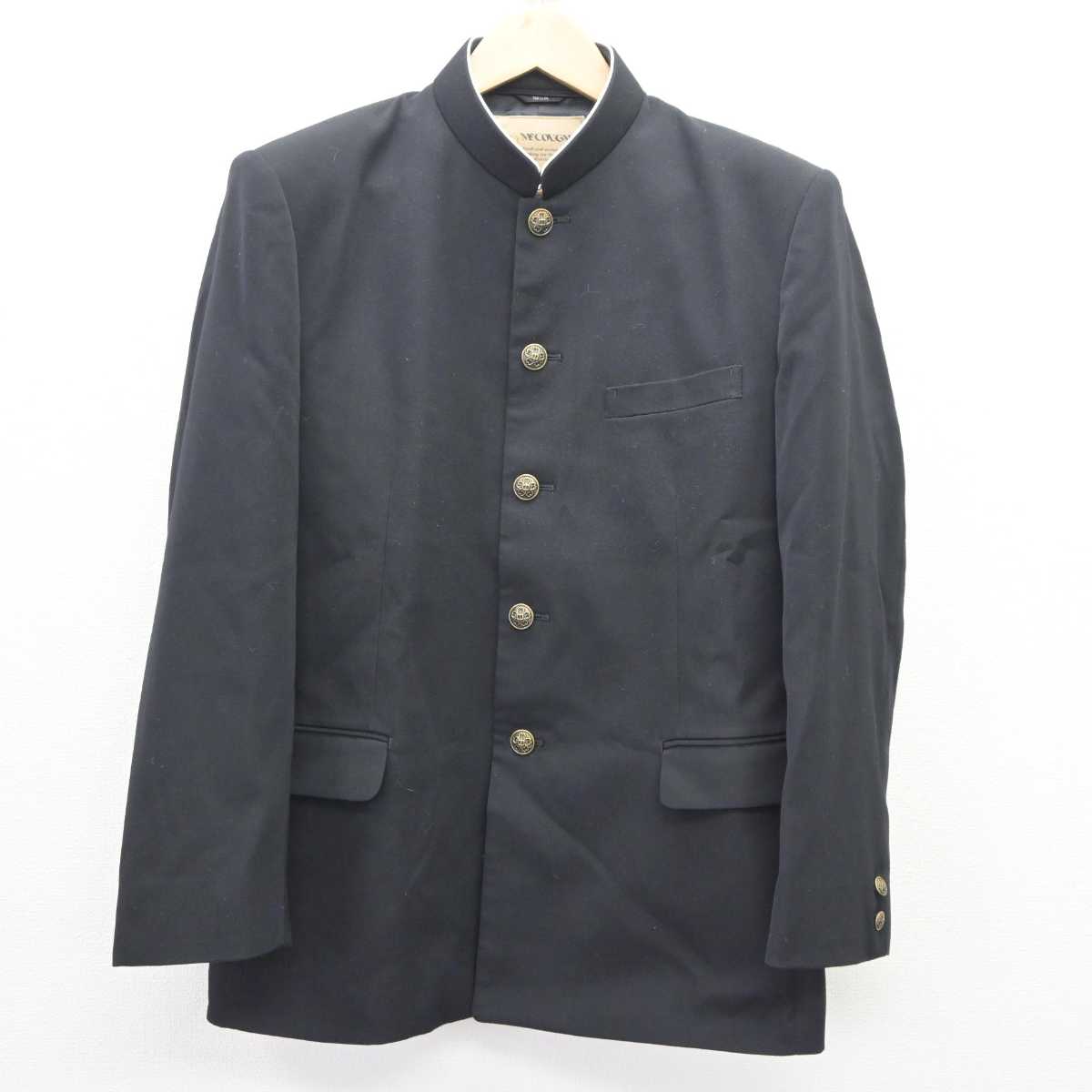 【中古】愛知県 北名古屋市立天神中学校 男子制服 3点 (学ラン・ズボン) sf065575