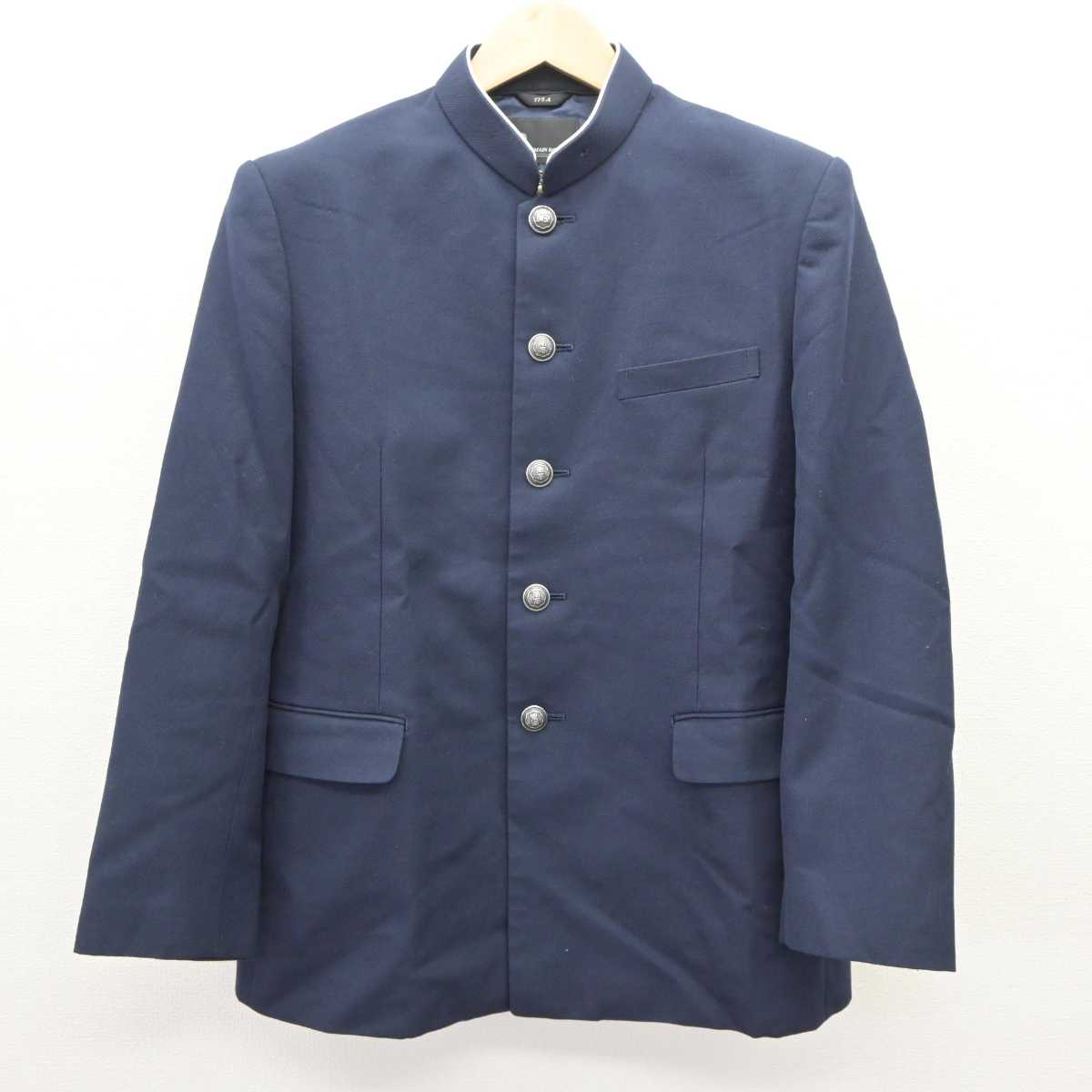 【中古】愛知県 一宮南高等学校 男子制服 3点 (学ラン・ズボン) sf065576