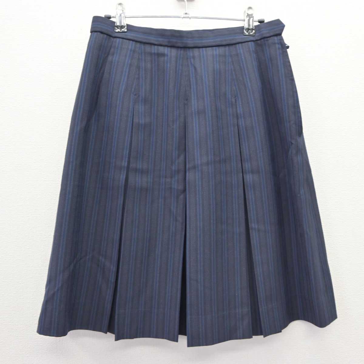 【中古】徳島県 城ノ内中等教育学校 女子制服 4点 (ブレザー・ベスト・シャツ・スカート) sf065586