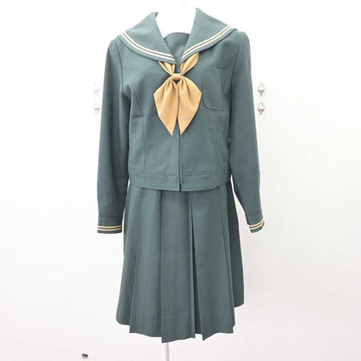 【中古】福島県 須賀川桐陽高等学校 女子制服 5点 (ブレザー・セーラー服・スカート) sf065592