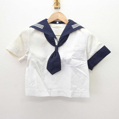 【中古】東京都 川村中学校・高等学校 女子制服 3点 (セーラー服) sf065599