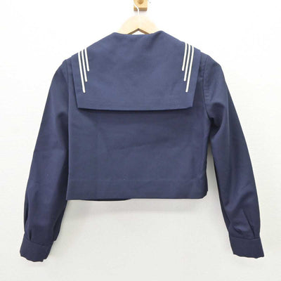 【中古】東京都 川村中学校・高等学校 女子制服 2点 (セーラー服・ニット) sf065600