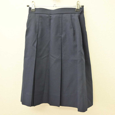 【中古】神奈川県 左近山中学校 女子制服 2点 (ベスト・スカート) sf065601