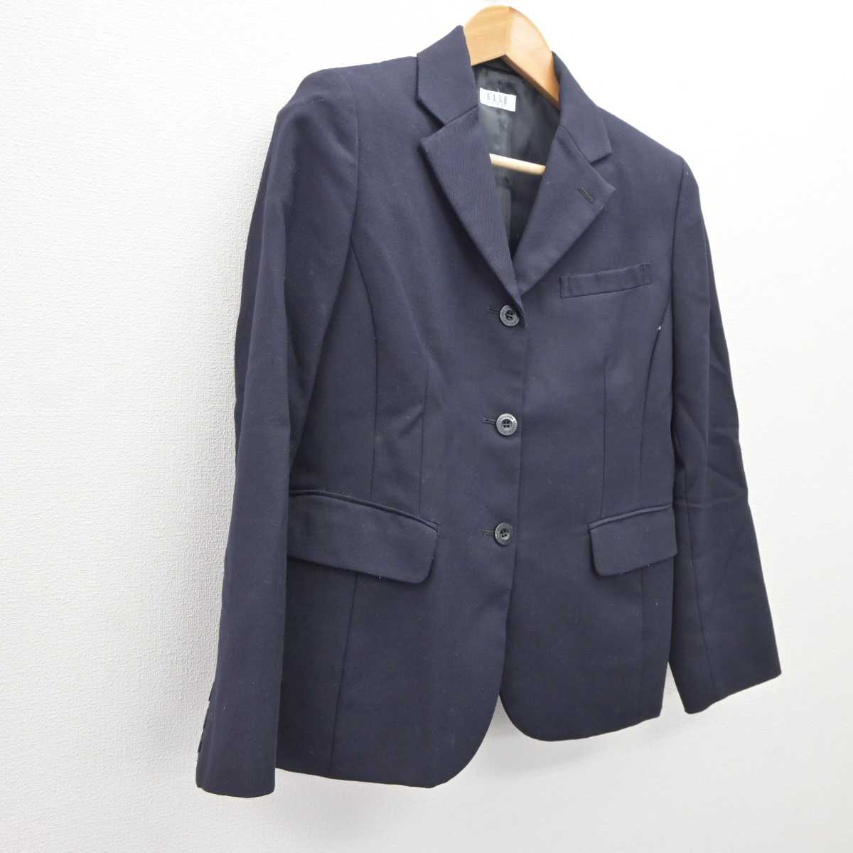 【中古】福岡県 中村学園女子中学・高等学校 女子制服 1点 (ブレザー) sf065607