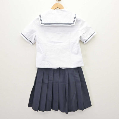 【中古】福岡県 志徳中学校 女子制服 3点 (セーラー服・スカート) sf065612