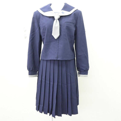 【中古】神奈川県 日本大学高等学校・中学校 女子制服 3点 (ブレザー・ニット・スカート) sf065616