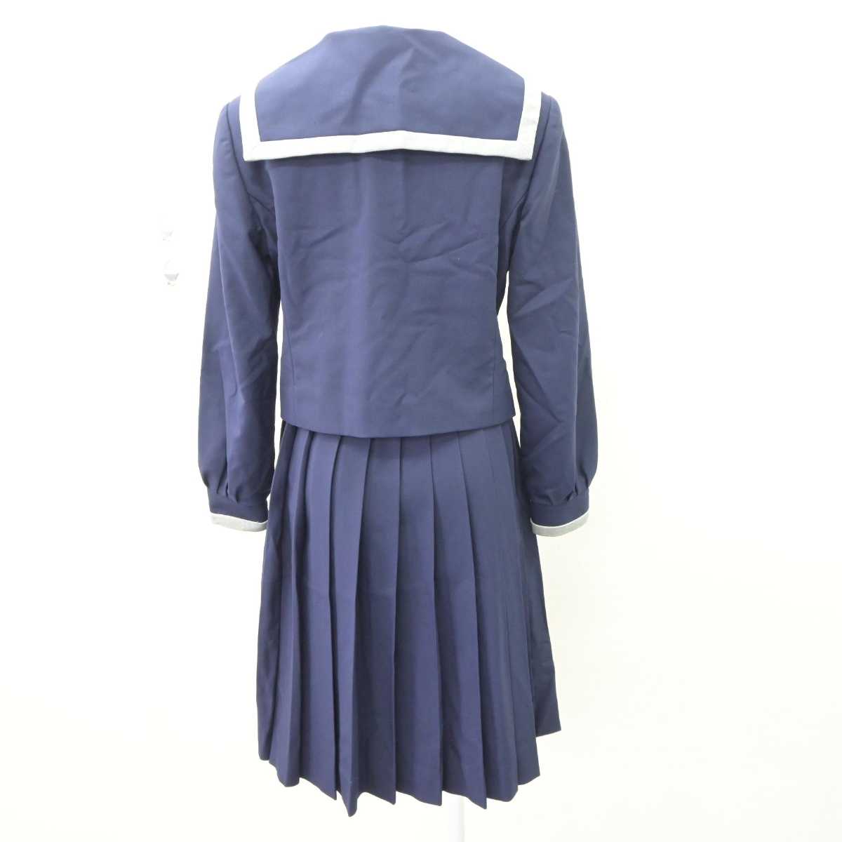 【中古】神奈川県 日本大学高等学校・中学校 女子制服 3点 (ブレザー・ニット・スカート) sf065616